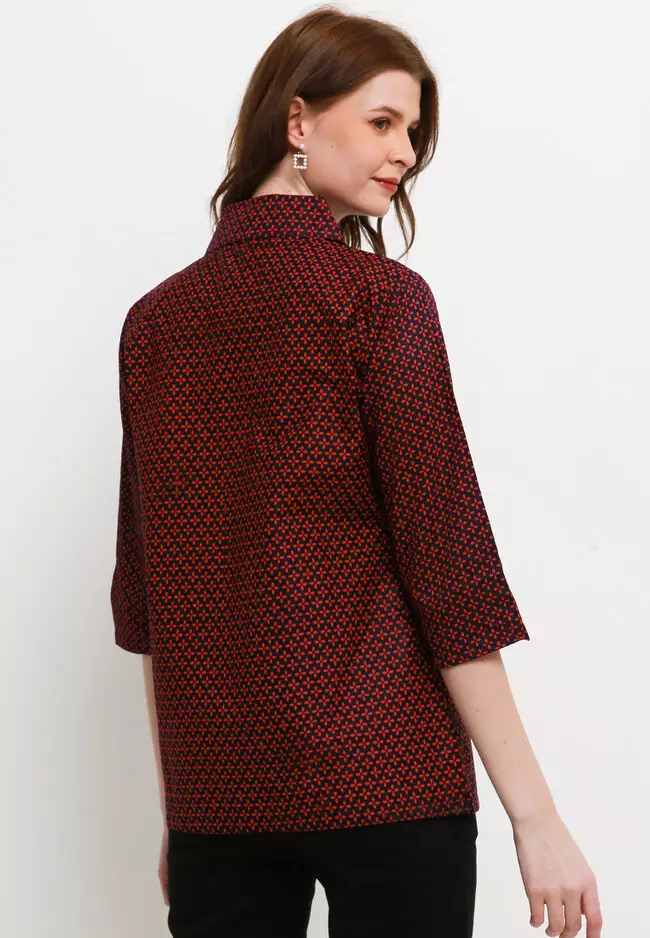 Red, Kembang Cilik Blouse