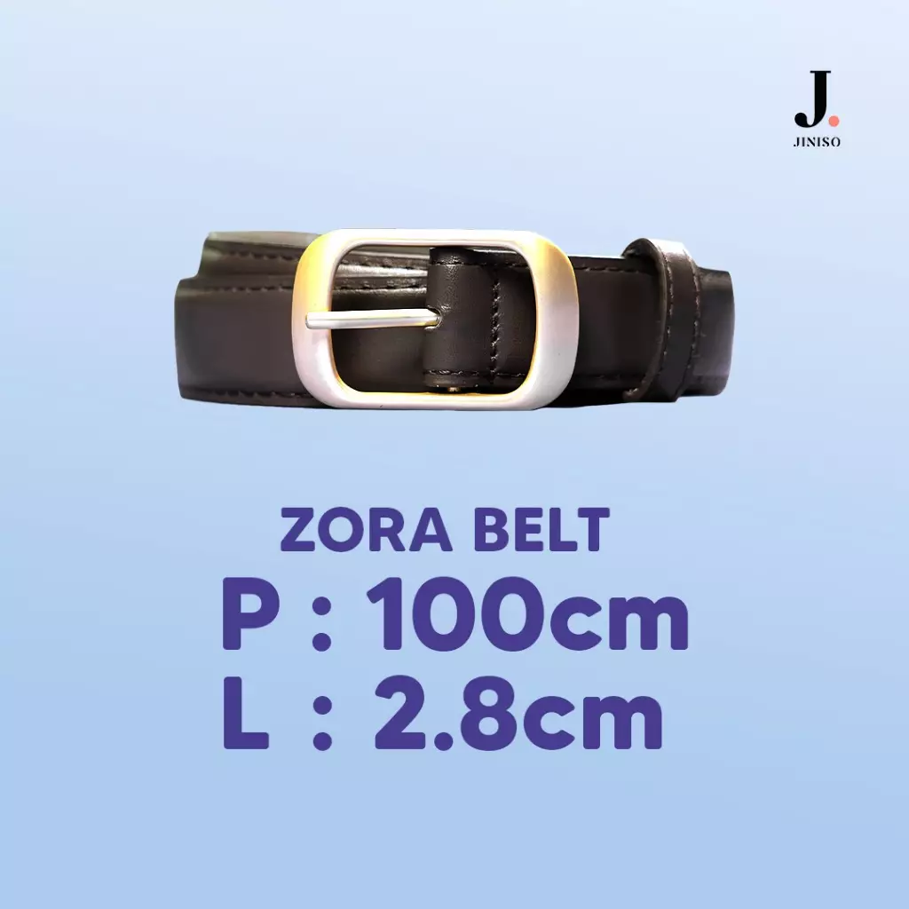 Ikat Pinggang Zora Belt Jeans Unisex