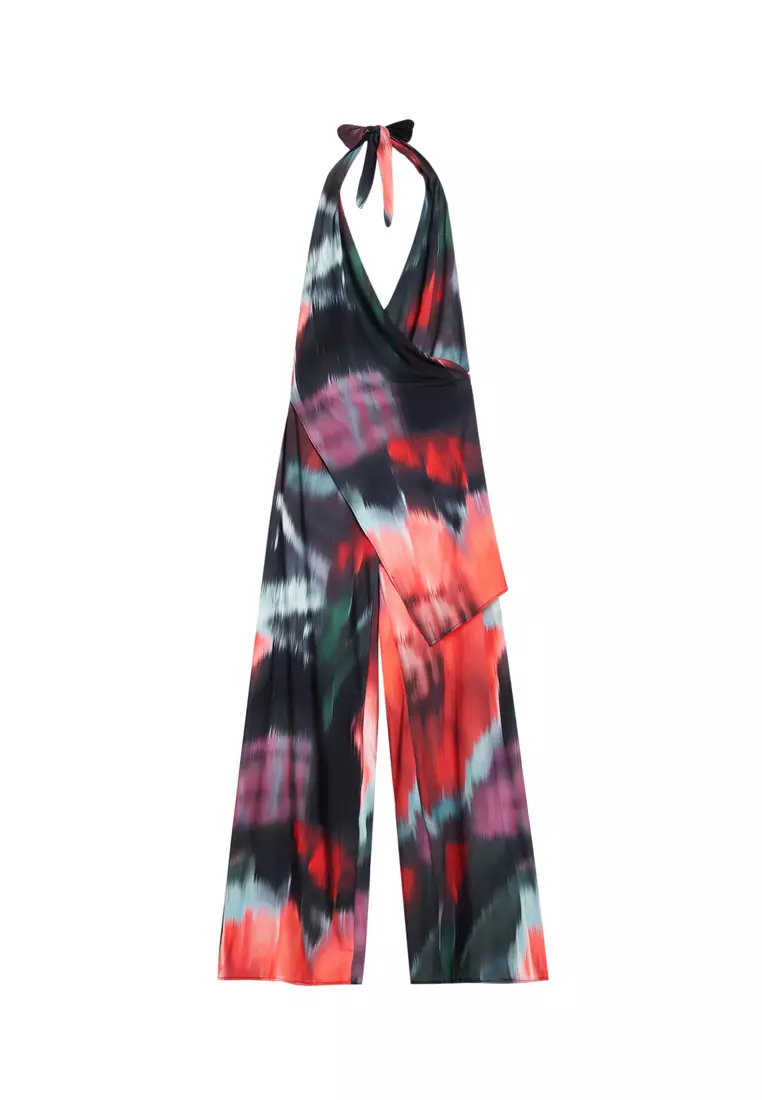 Open-back jumpsuit