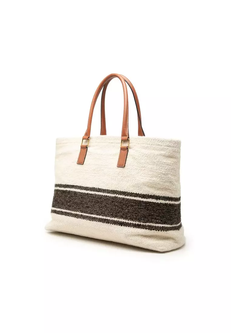 Pre-Loved Celine Canvas Plein Soleil Horizontal Cabas Tote