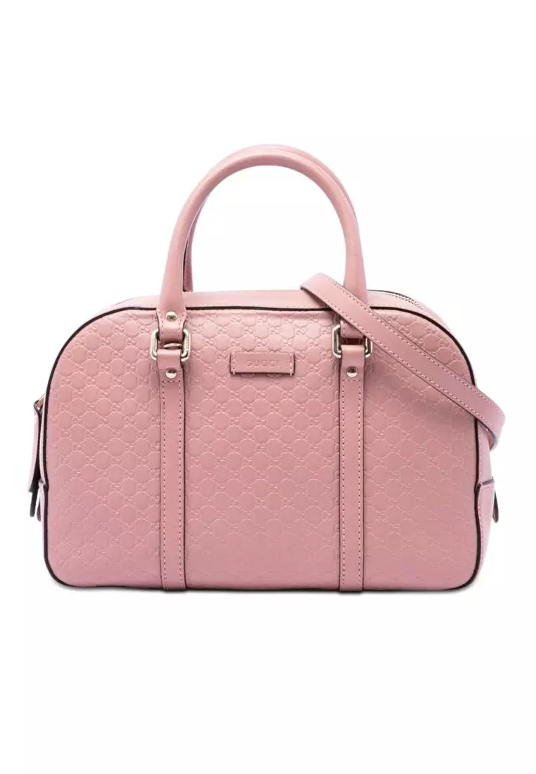 Pre-Loved Gucci Small Microguccissima Satchel