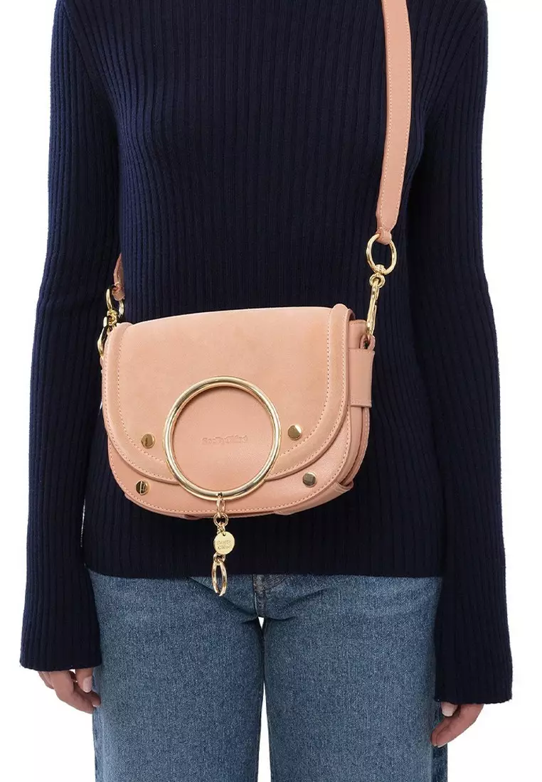 Mara Crossbody Bag in Coffee Pink