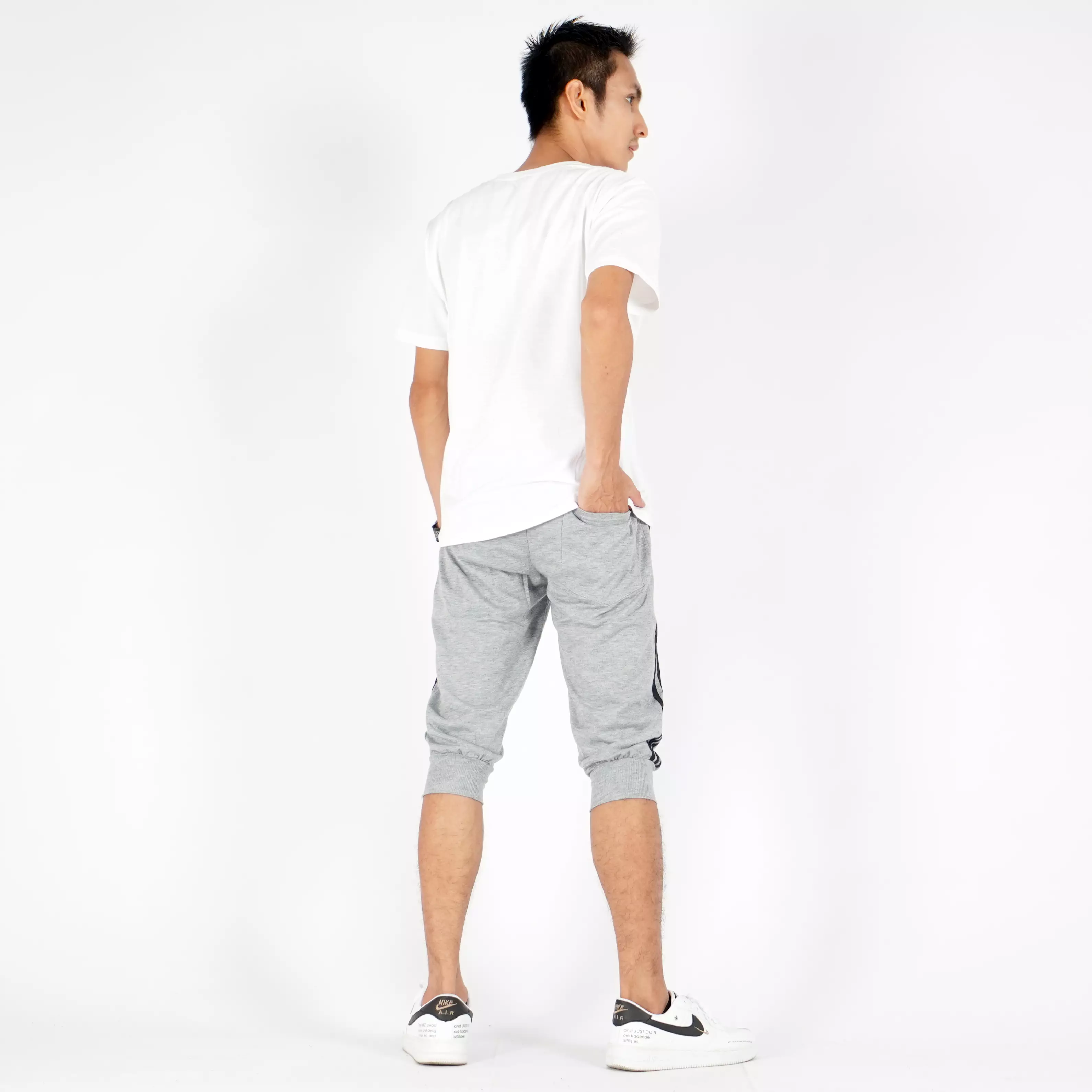 Steve Celana Pendek Lari Pria Celana Pendek Pria Running Pants Training Pants - ABU MUDA