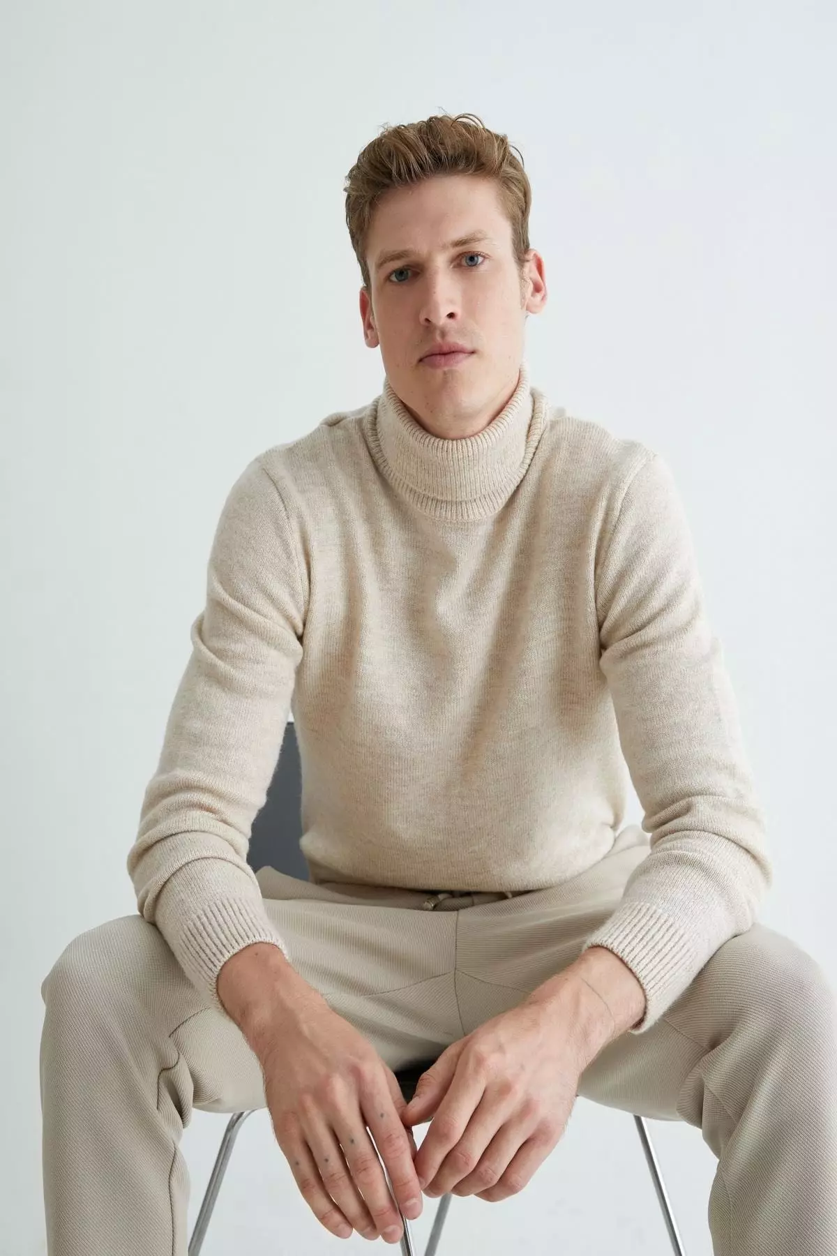 Beige sweater clearance