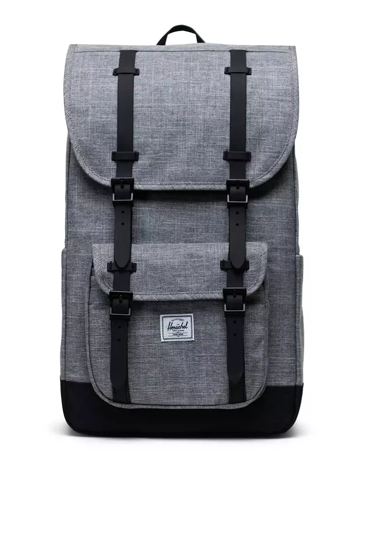 Buy Herschel Herschel Little America Raven Crosshatch Backpack 30L
