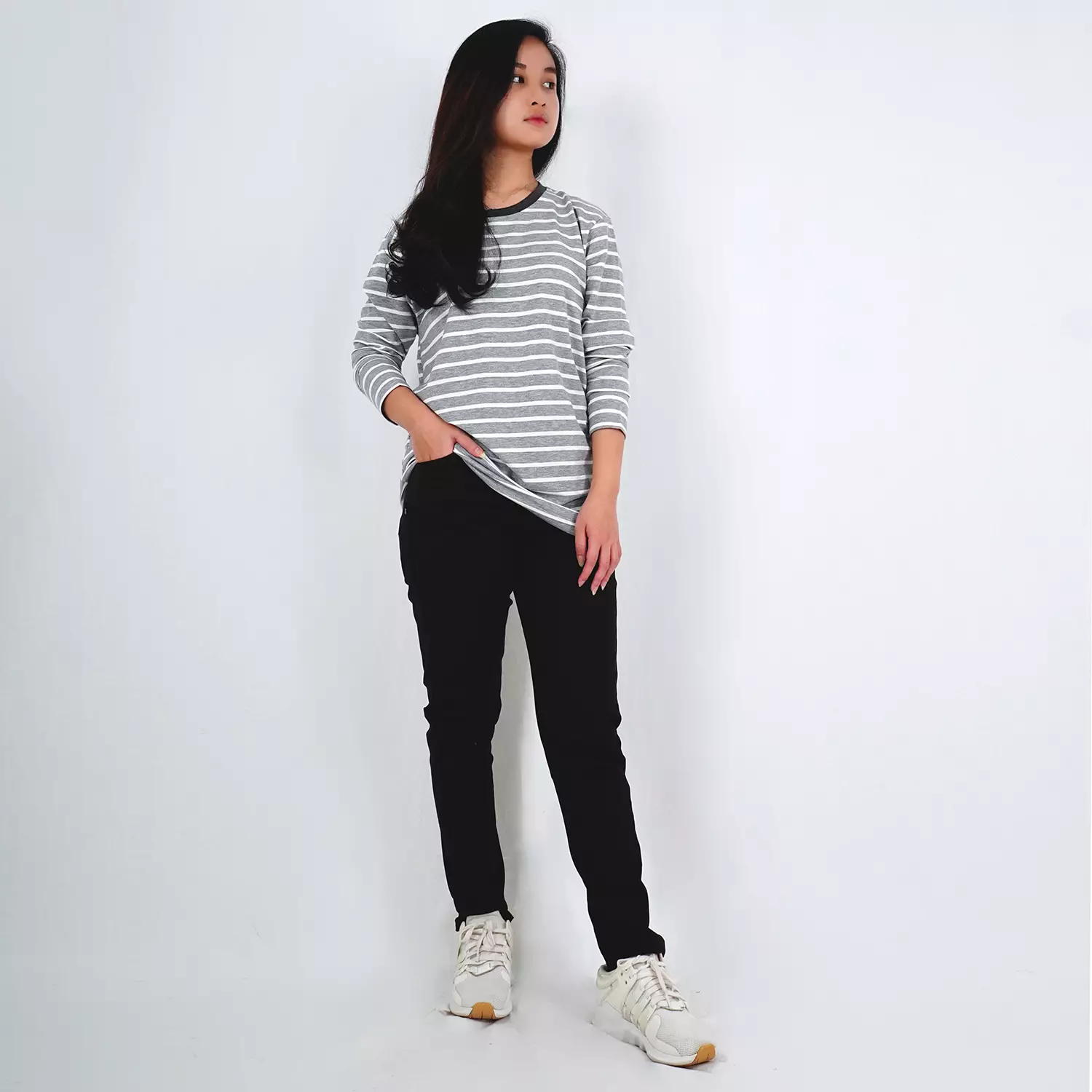 OKECHUKU Jey Celana Kerja Wanita Baggy Pants Celana Panjang Wanita