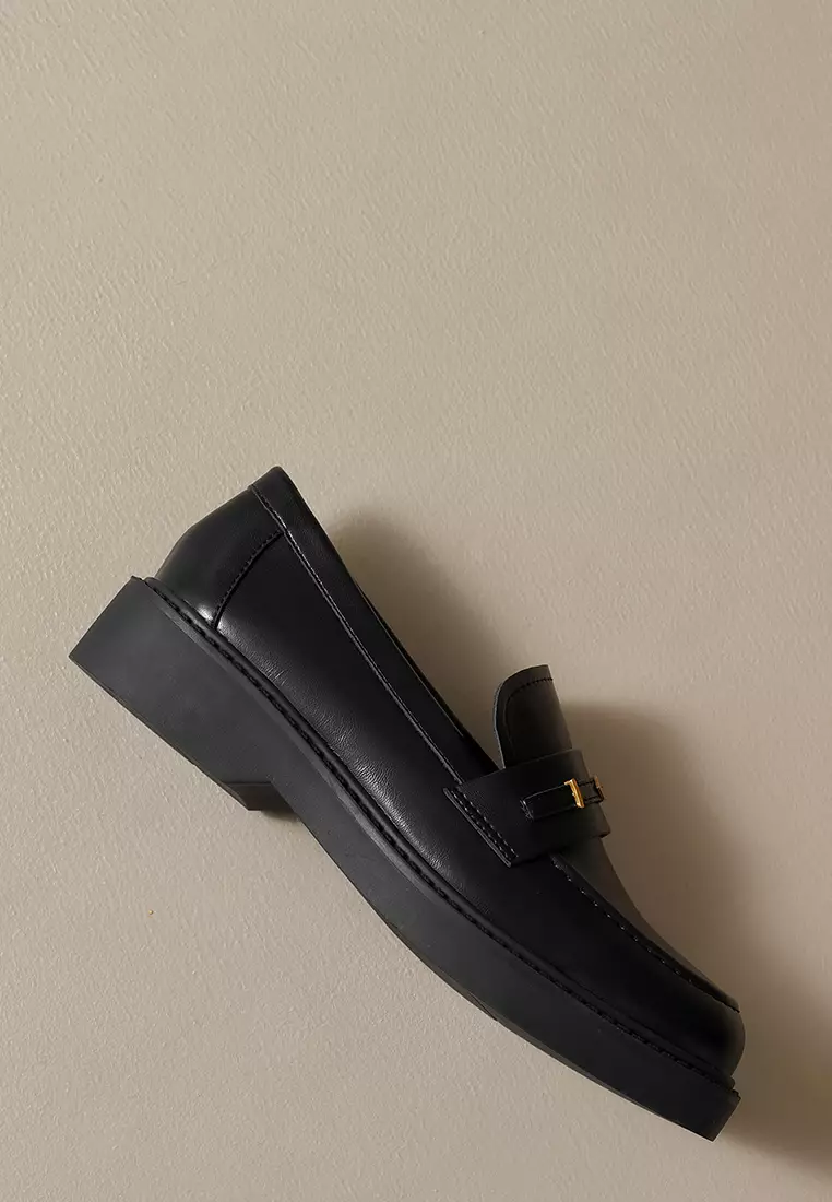 3.5CM 復古厚底樂福鞋 WW1083-2