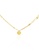Mistgold gold Elina Heart Necklace in 916 Gold 997EEAC8FA1996GS_2