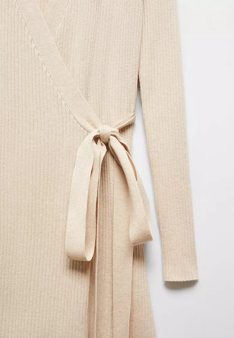 Mango Wrap Cable Knit Cardigan 2023 Buy Mango Online ZALORA Hong Kong