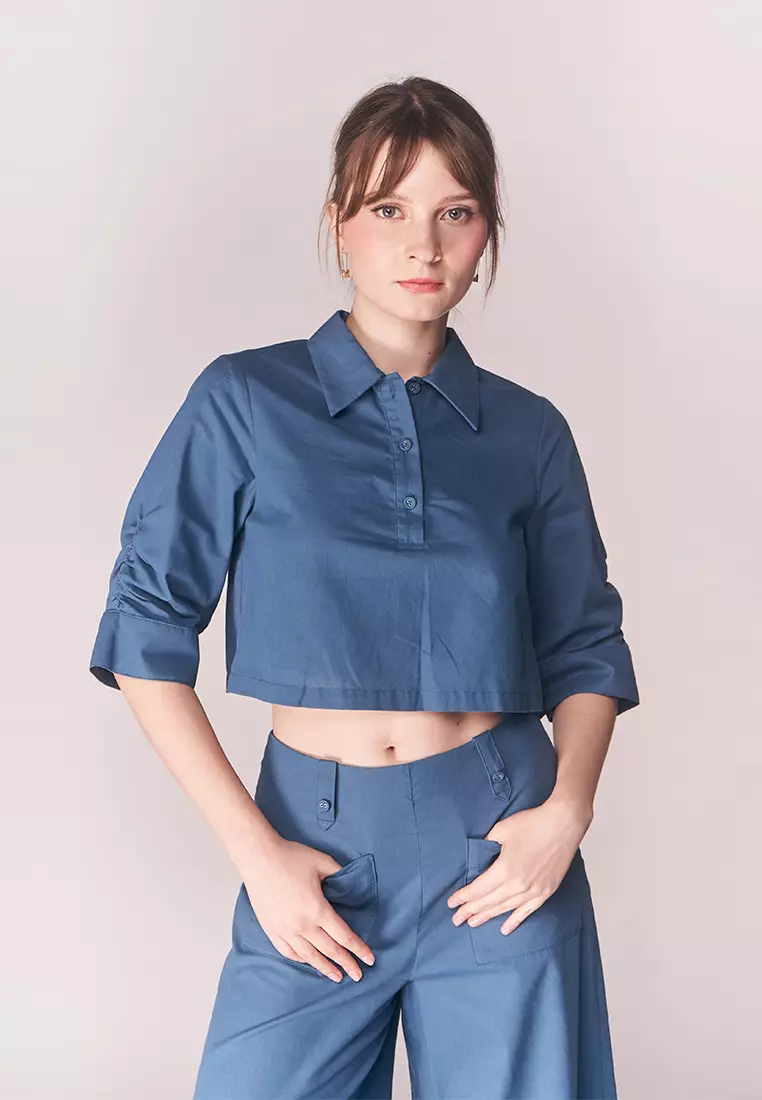 Solstice Bigonia Quarter Sleeve Top