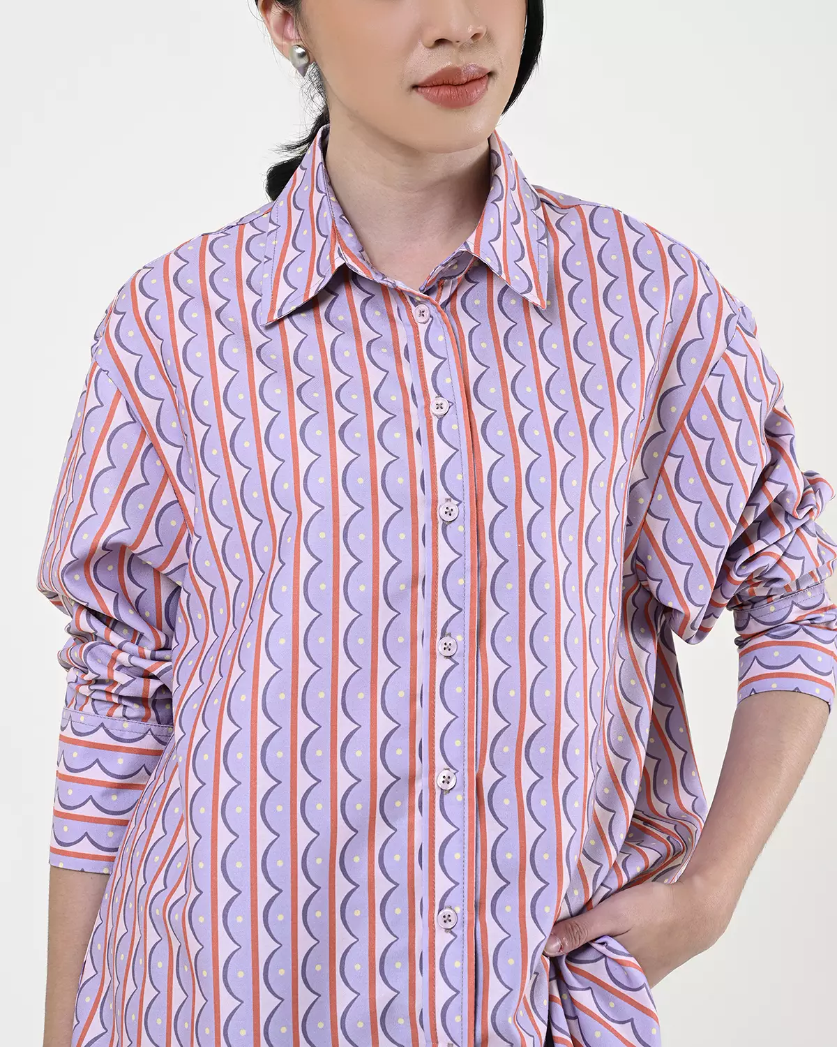 Geulis.id PIPER SHIRT - Geolilac