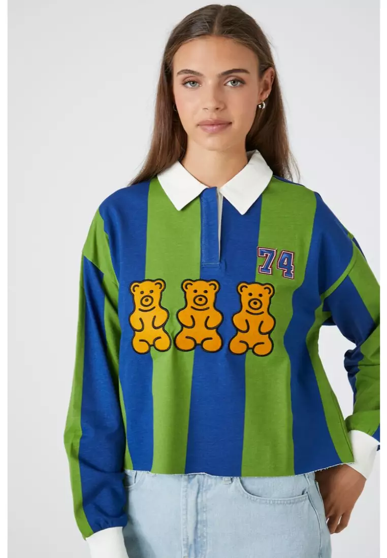 Forever 21 teddy bear sweater clearance