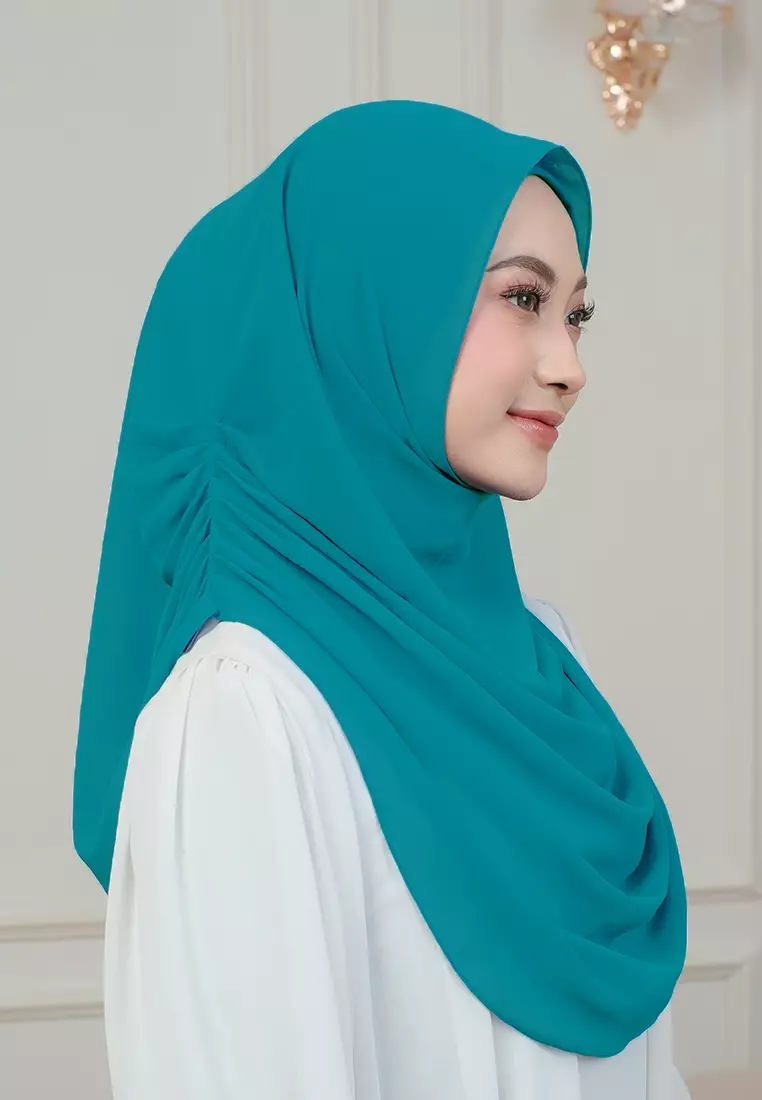 HIJAB INSTAN AURORA - DEEP MINT