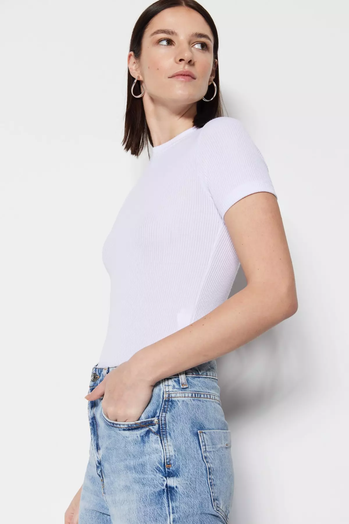 Buy Trendyol Half Sleeves Knitted Body Tunic with Snap Fastener 2024 ...