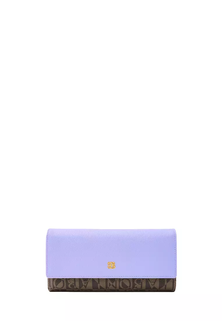 Bonia Purple Paste Lydia Monogram Adapter Women's Bag with Pockets  860365-844-39