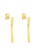 HABIB gold HABIB Oro Italia Mariangela Gold Earring, 916 Gold 64C06ACFD83A41GS_3