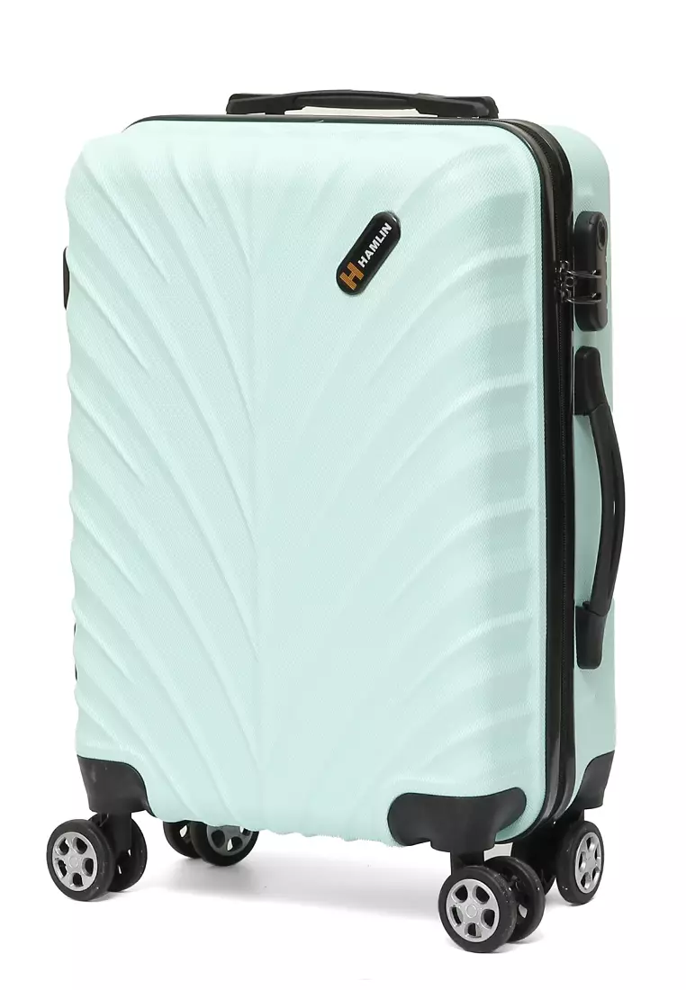 Carlton Tas Koper Hardcase Unisex Size 20Inch Suitcase Combination Lock Large Compartment Material ABS+PVC Coated ORIGINAL - Mint