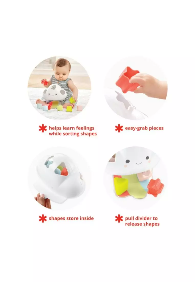 Skip hop silver lining cheap cloud stroller bar toy