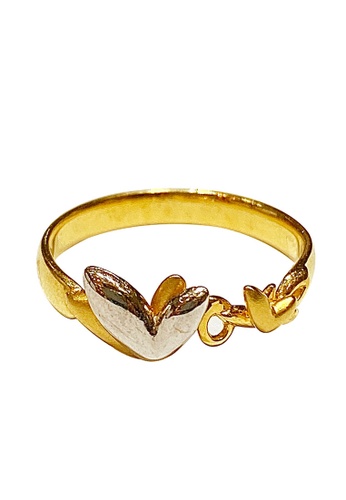 Buy Litz Litz 916 22k Gold Ring Lgr0010 2 44g Online Zalora Malaysia