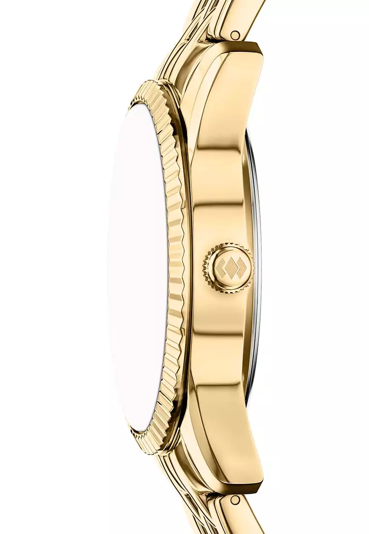 Scarlette Gold Stainless Steel Watch Es5460