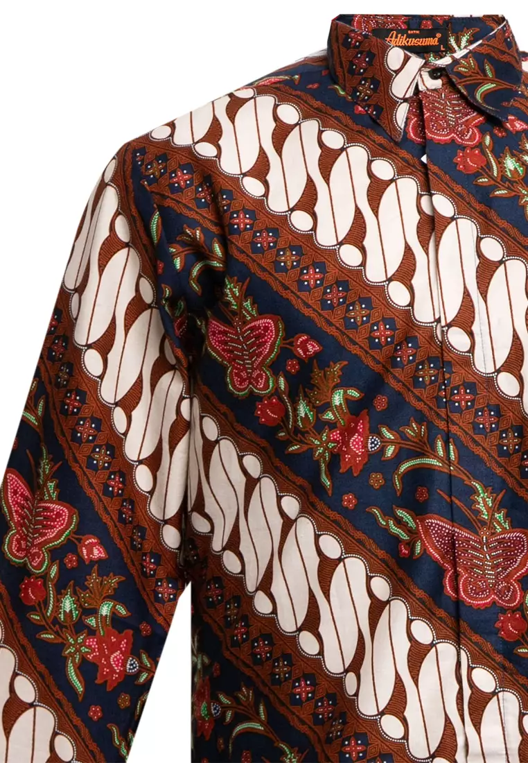 Kemeja Batik Parang Seling Kupu