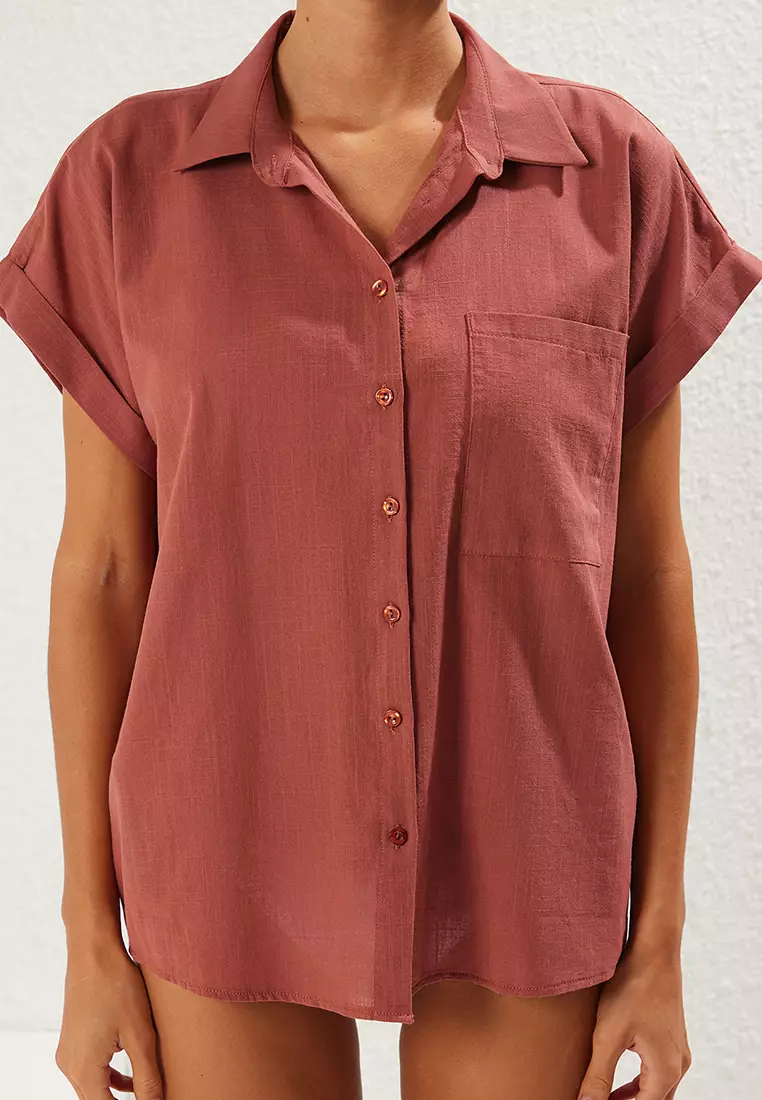 Short Sleeves Beach Shirt