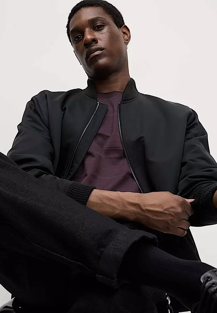 Pure Cotton Textured T-Shirt