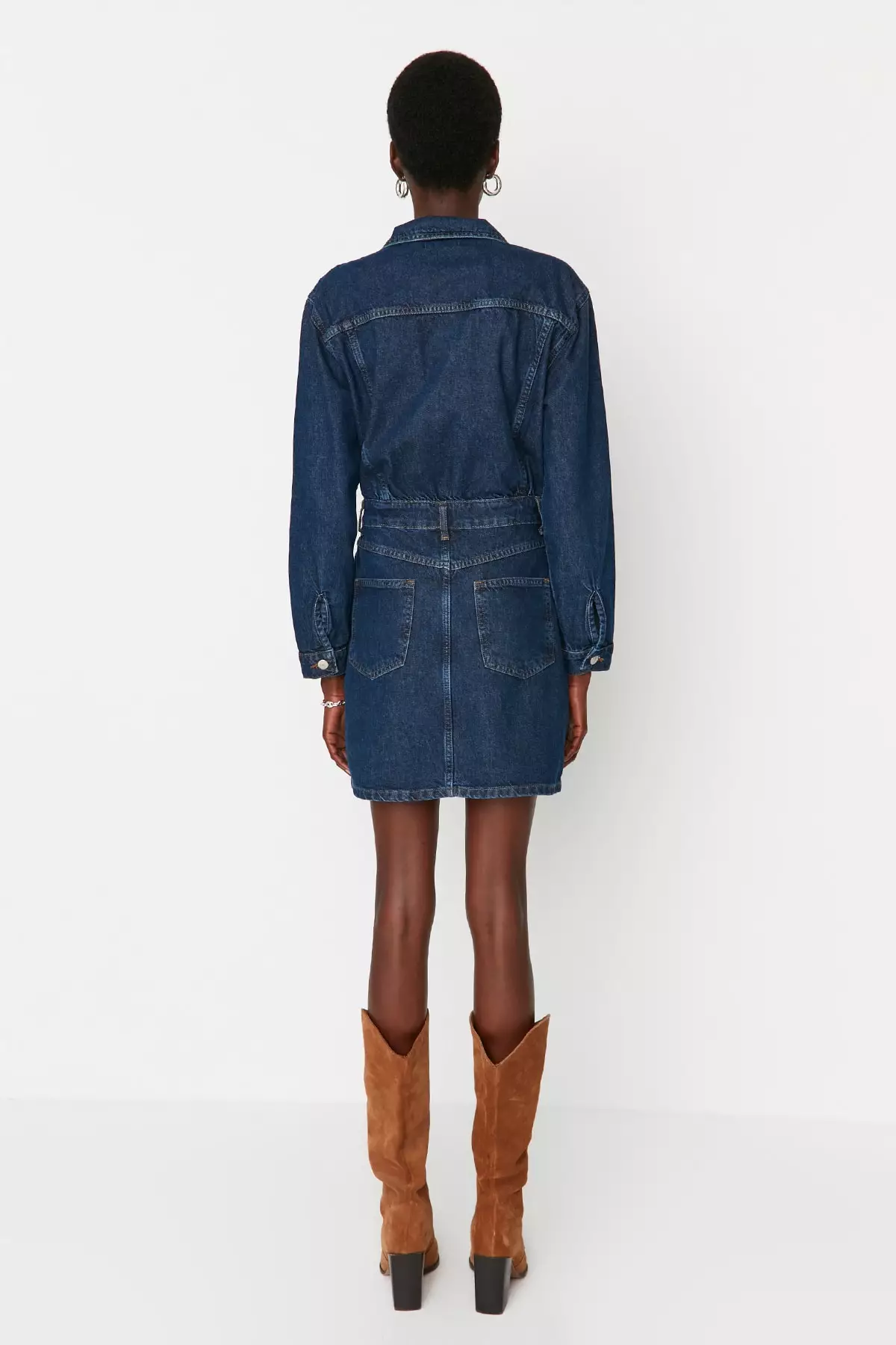 Mini Denim Dress