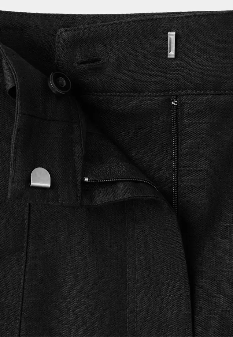Linen Balloon Trousers