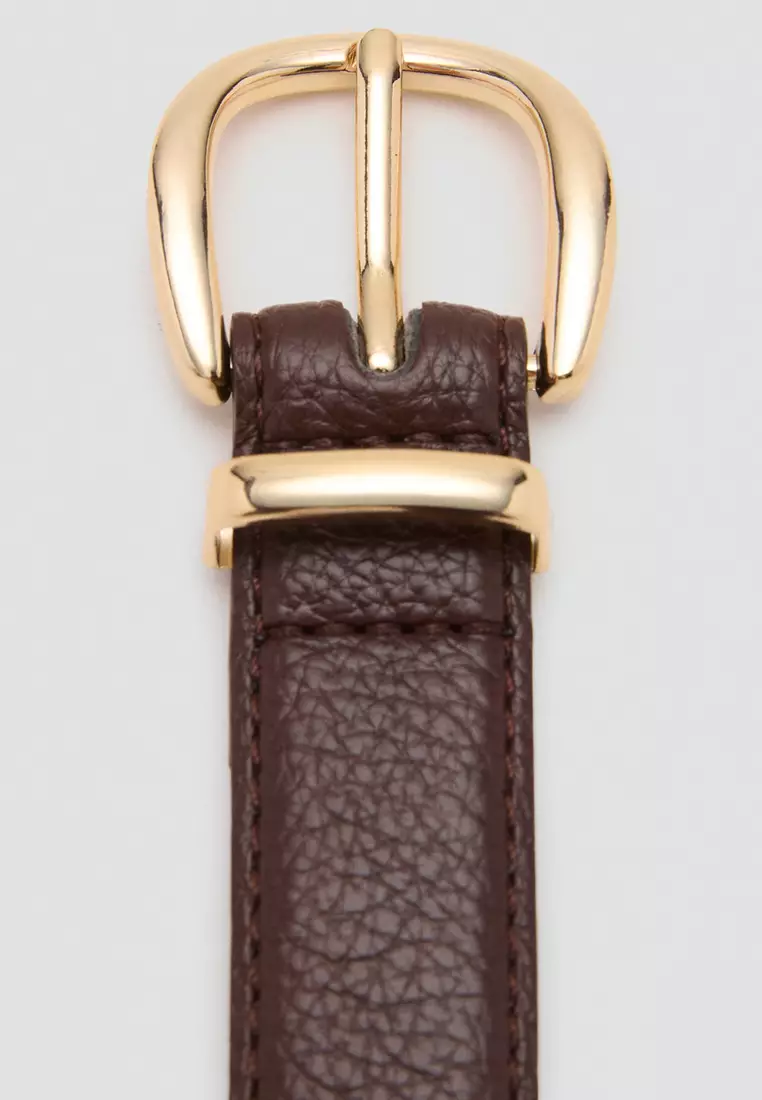 Oval Buckle Belt