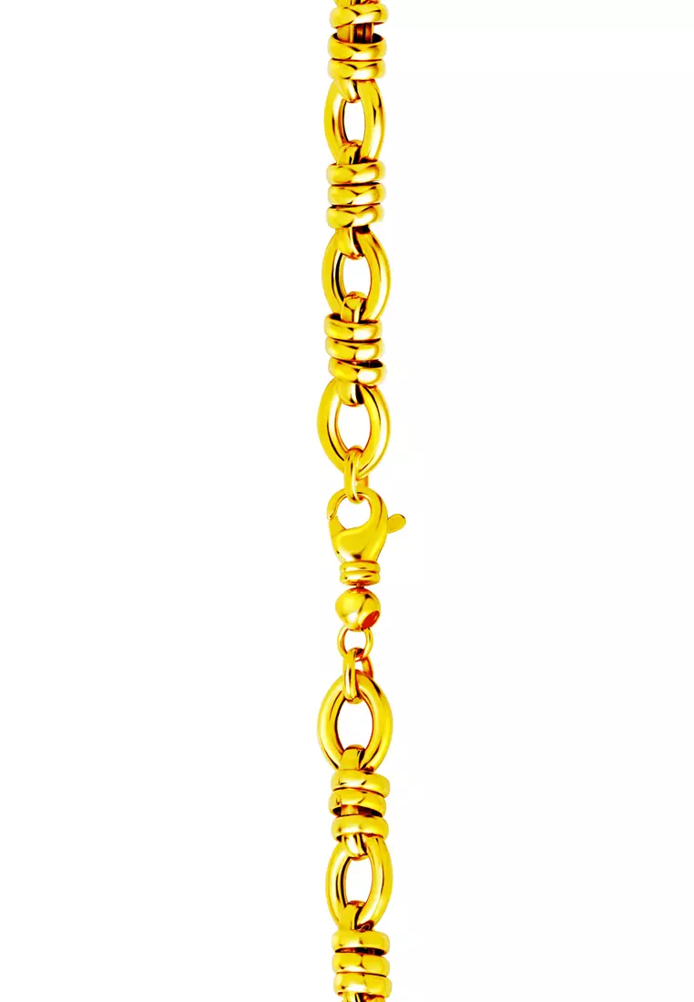 TOMEI Lusso Italia Knotting Bracelet, Yellow Gold 916