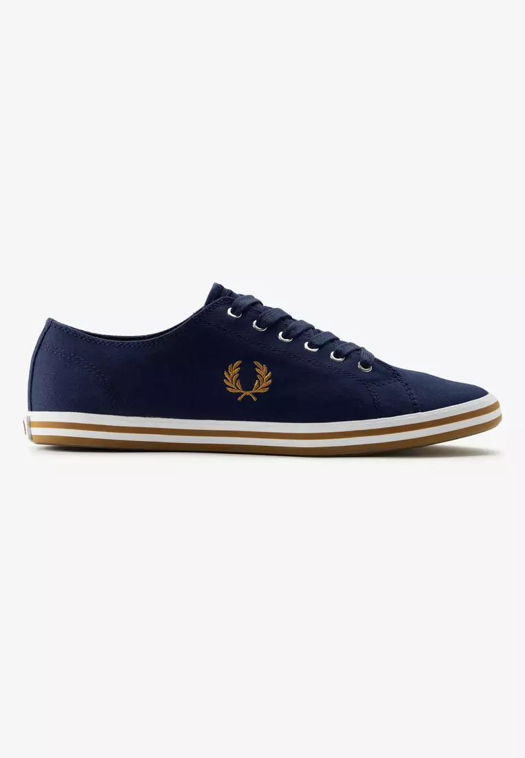 Buy Fred Perry Fred Perry B7259 Kingston Twill Shoes (French Navy) 2023 ...