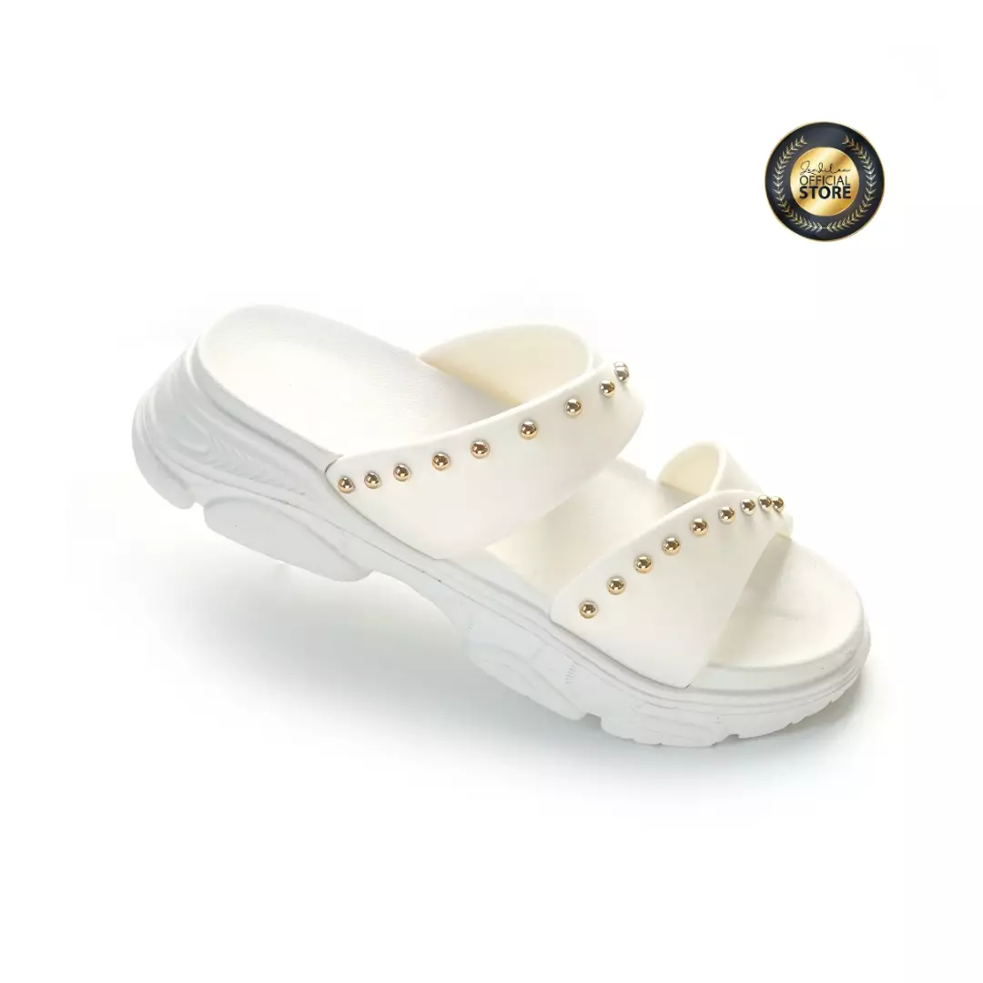 ZANDILAC - SANDAL WANITA DEWASA CH220524WD - PUTIH