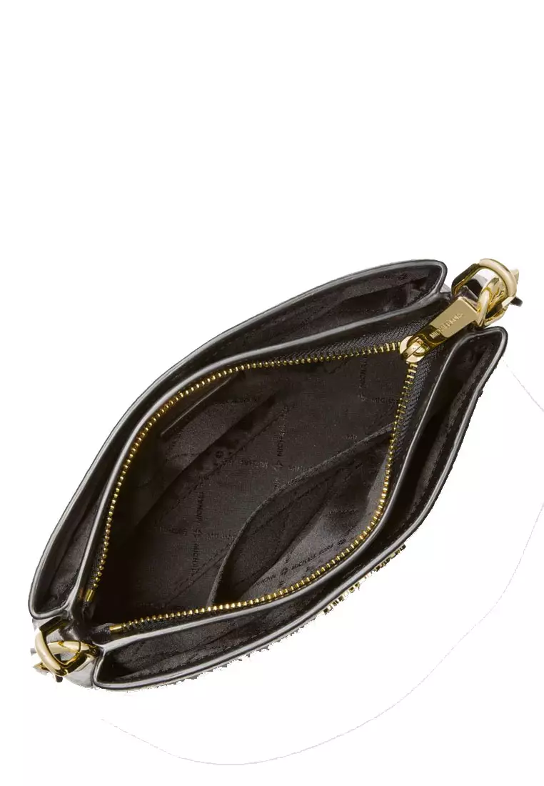 Trisha Medium Pebbled Leather Crossbody Bag