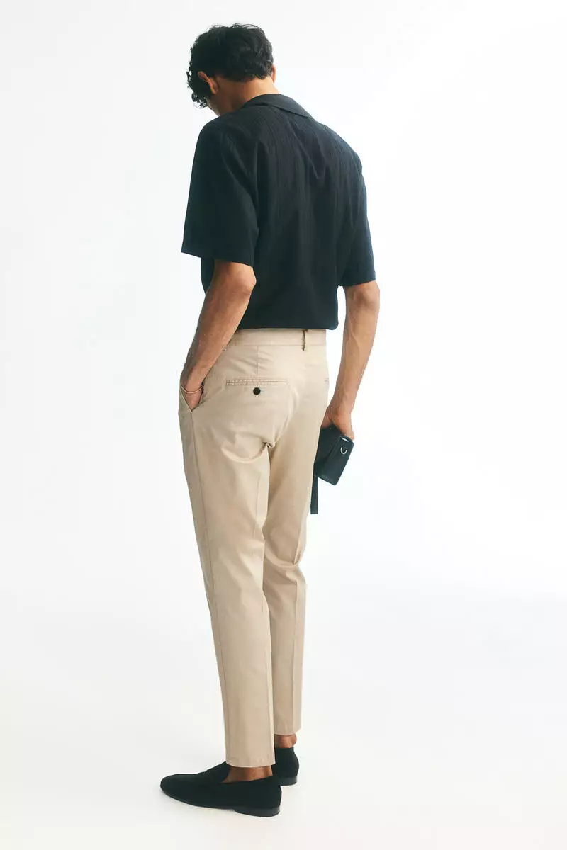 Slim Fit Twill trousers