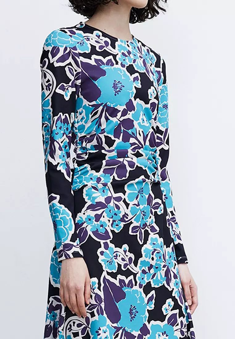 Floral Print Knit Dress