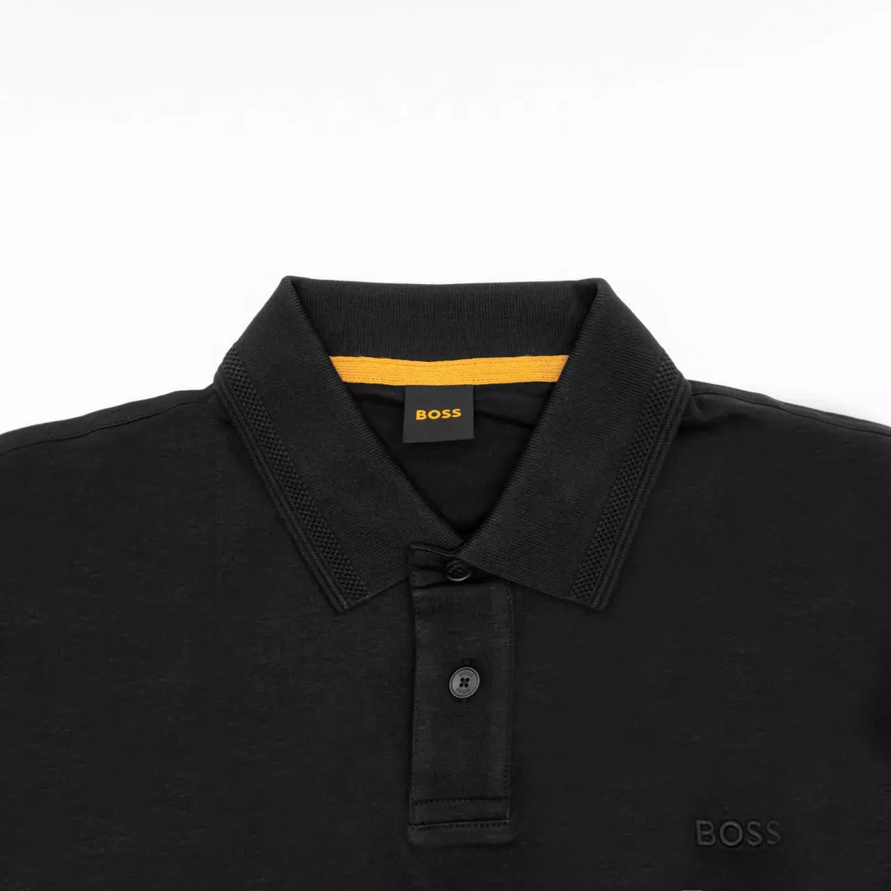 Jual Hugo Boss Polo Shirt Interlock Long Sleeve Black Original 2026 ...