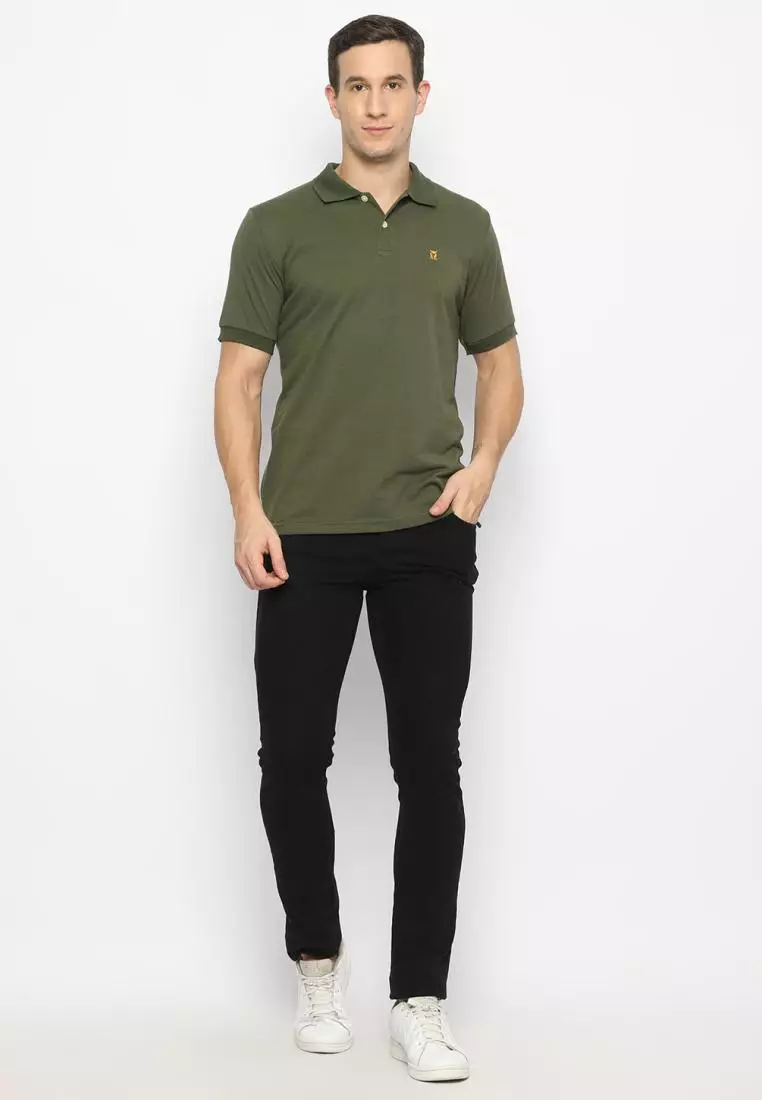 MATSUDA Kaos Polo Shirt Pria Kerah Kushima