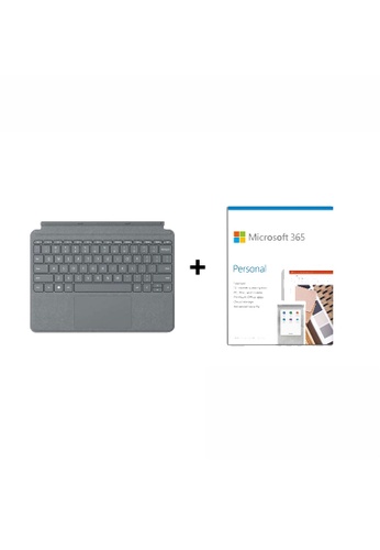 Microsoft grey Microsoft Surface Go Type Cover LT Charcoal- KCS-00140  + 365 Personal (ESD) DABD8ES9451D3EGS_1