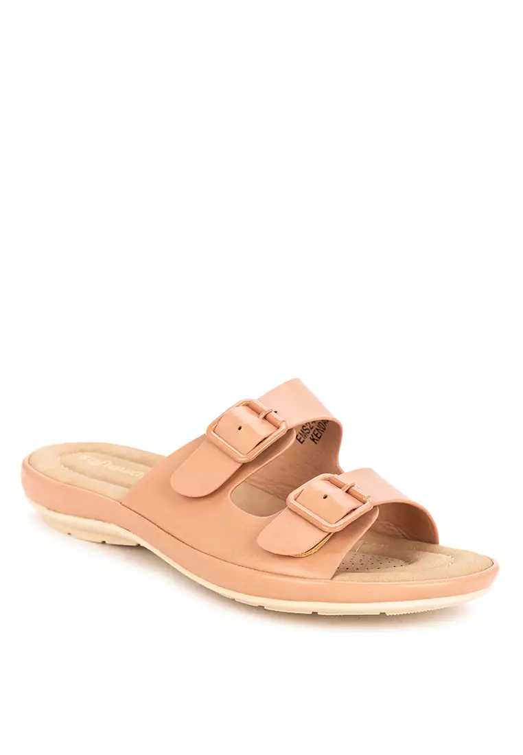 Discount on UNLISTED  shoes - SKU: KENDALL WEDGE SLIDES