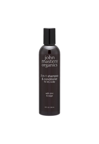 John Masters Organics John Masters Organics  2-In-1 Shampoo & Conditioner For Day Scalp With Zinc & Sage 236ml/8fl.oz 0256ABE402EF9BGS_1