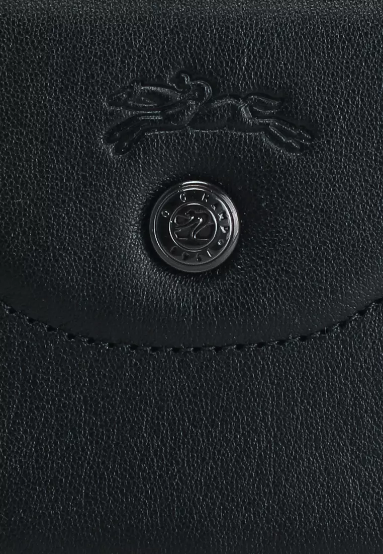 Le Pliage Cuir Zipped Card Holder (tr)