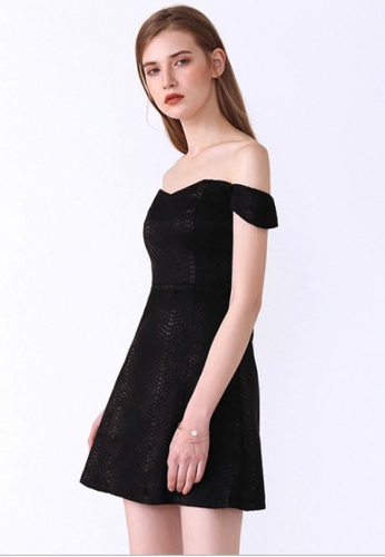 Sunnydaysweety New Black Sweetheart Style Off Shoulder One Piece Dress Abk 21 Buy Sunnydaysweety Online Zalora Hong Kong
