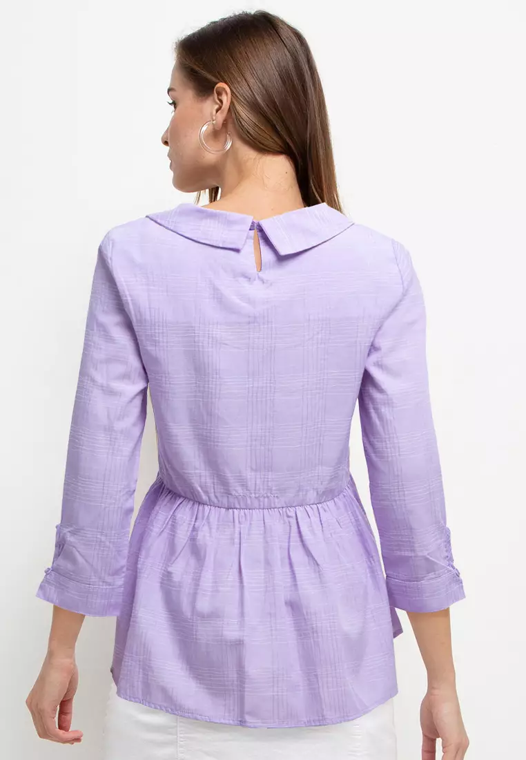 CARDINAL RED BLOUSE
