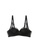 ZITIQUE black Women's 3/4 Cup Deep-V Lace Lingerie Set (Bra and Underwear) - Black 68CB4USAAB0D1FGS_2