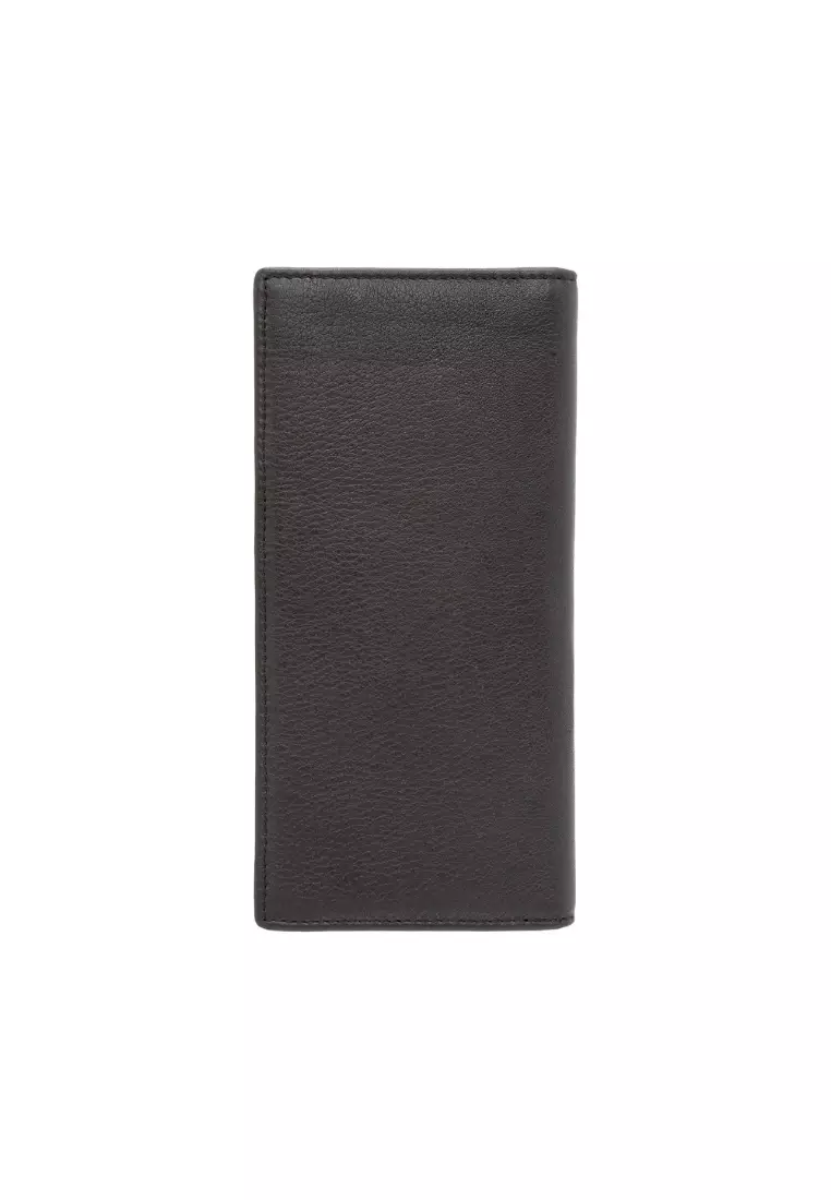 Buy Jack Studio Jack Studio Men's Leather Full Length Bifold ID Long ...