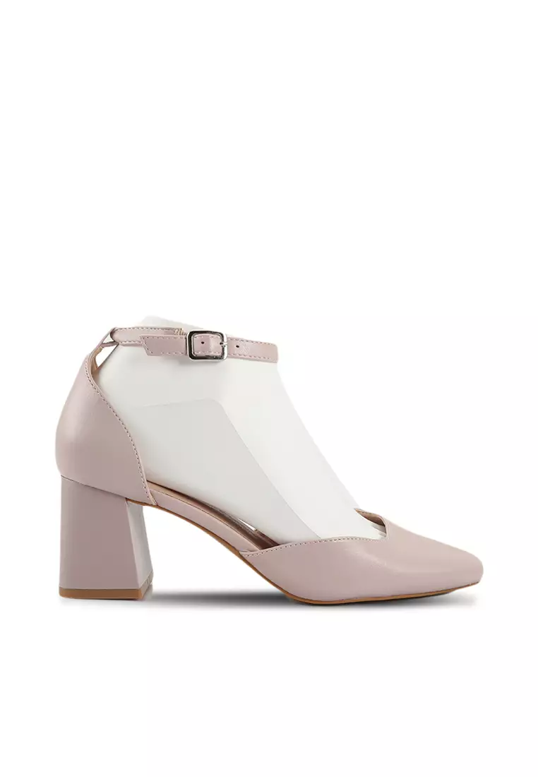 Buy BETSY Gia Pump Ankle Strap Block Heels 2024 Online ZALORA