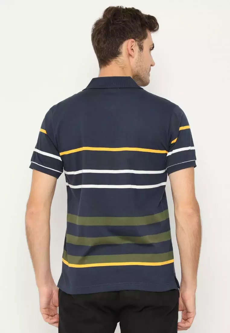 MATSUDA Kaos Polo Shirt Pria Kerah Gotsu