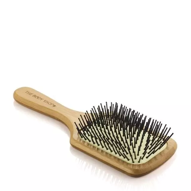 Brush Hair Paddle Large Bamboo