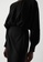 COS black Gathered Midi Dress 461E1AACE7C13FGS_3